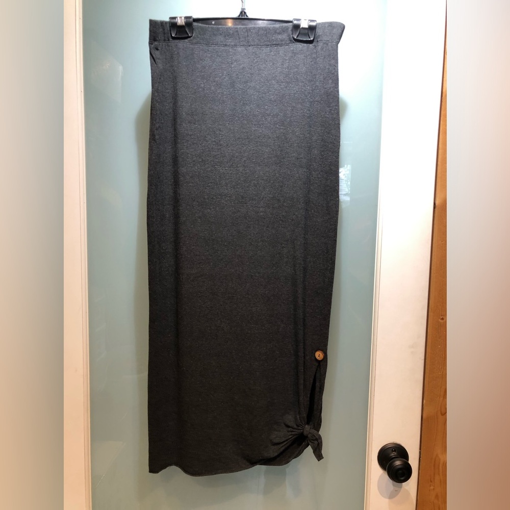 Made on Saltspring Island, BC maxi skirt